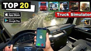 TOP 20 BEST Truck Simulator Games for Android amp iOS 20242025 trucksimulator [upl. by Nathanson]