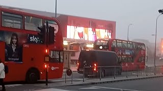 Foggy in London Shepherds BushAutumn 🍂 🇬🇧 [upl. by Mukerji]