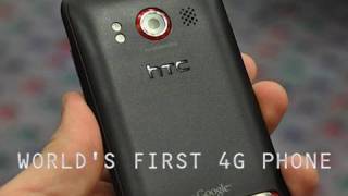 Gizmo  First Look HTC EVO 4G Worlds First 4G Phone [upl. by Coreen217]