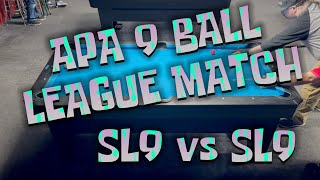 PRECISION AND STRATEGYInside a High Level 9Ball League Match SL9vsSL98ballpool billiards [upl. by Astraea]