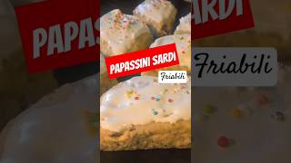 Papassini sardi friabili Dolci sardi di Natale Dolci natalizi dolcinatalizi sweets [upl. by Valentino]