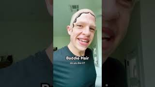 BADDIE HAIR 💅 hair hairstyle funny youtubeshorts shorts bald [upl. by Rabi]