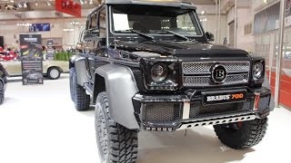 Brabus 700 Widestar Power Off Road Essen Motor Show 2013 [upl. by Nwahsiek255]