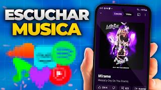 Las 6 MEJORES APPS para ESCUCHAR MÚSICA Gratis 2024 [upl. by Lenahc]