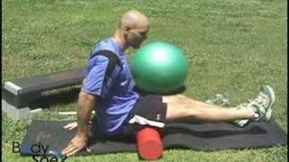 Hamstring myofascial release BodySpex fitness with Jai [upl. by Bent]