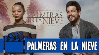 Palmeras en la nieve Entrevista a Mario Casas y Berta Vázquez [upl. by Stephanus]