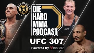 UFC 307 Alex Pereira vs Khalil Rountree  The Die Hard MMA Podcast UFC 307  UFC Betting [upl. by Hatokad314]