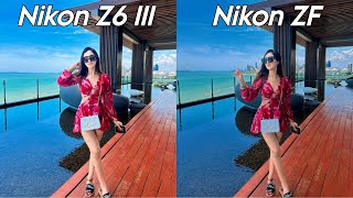 Nikon Z6 III Vs Nikon ZF Camera Test Comparison [upl. by Yesak]