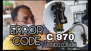 Toshiba eStudio Error Code C 970 Kuya Ymann [upl. by Ocer277]