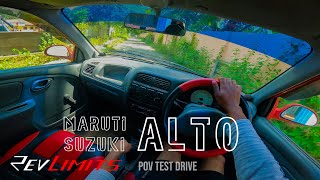 2007 MARUTI ALTO LX  ASMR  796CC 47BHP  POV TEST Drive 90  RevLimits [upl. by Dall]