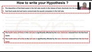 Formulation of a Hypothesis [upl. by Ragouzis]