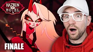 Der Kampf gegen die Engel in HAZBIN HOTEL Staffelfinale  Episode 8  Reaction [upl. by Amlet]