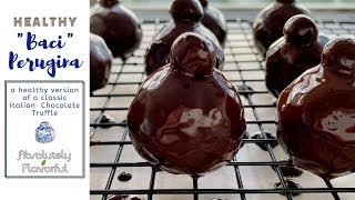 HEALTHY VEGAN BACI TRUFFLES [upl. by Haroppizt188]