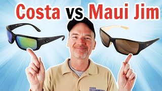 Costa Del Mar vs Maui Jim Fishing Sunglasses [upl. by Etnoek]