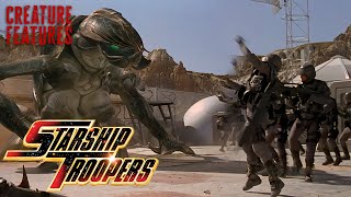 Surviving an alien horde ambush  Starship Troopers  Creature Features [upl. by Hama]