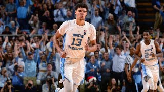 UNC Mens Basketball Heels Handle Zags 10390 in 17 Championship Rematch [upl. by Adamik]