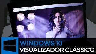 Como restaurar VISUALIZADOR DE FOTOS ANTIGO no WINDOWS 10 [upl. by Nirro804]