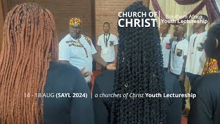 Victoria Falls Choir singing at Nhowe church of Christ SAYL [upl. by Scutt100]