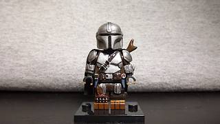 Custom Lego The Mandalorian Beskar Armor [upl. by Meldon244]