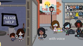 THE EVIL BABYSITTERwith voice Toca BocaI know its bad [upl. by Inaniel]