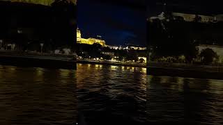 Crucero nocturno por el río Danubio  Viaje a Budapest Hungría [upl. by Odlauso]