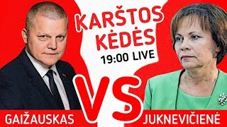 Ar sumažės politinė korupcija po Seimo tyrimo  R Juknevičienė vs D Gaižauskas  Karštos kėdės [upl. by Phaih808]