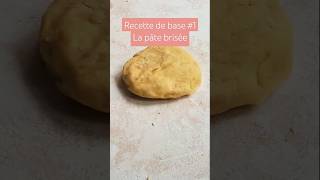 Pâte brisée maison et sucrée pour tarte 🥧 Recette rapide ⏱️ [upl. by Thurmann]