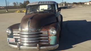 1950 Chevrolet 3100 pickup walk around [upl. by Ahsuat726]