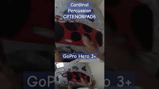 Cardinal Percussion Tenor Pad on a GoPro Hero 3 camera [upl. by Downe]