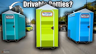 I Made a Drivable PortaPotty  Automation Game amp BeamNGdrive [upl. by Pirzada]