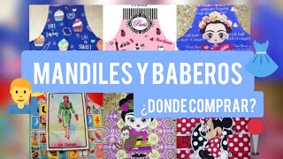 👨‍🌾 ¿Donde comprar mandiles baberos 👩‍🔧 [upl. by Deragon]