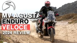 New 2024 MV Agusta Enduro Veloce  Review  Does MVs first adventure bike stack up [upl. by Steinberg]