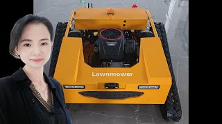 QKZ800 Lawn mowerlawnmower remotecontrollawnmower cortacésped [upl. by Thirion]