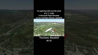 Comment where can i go 🇺🇸 thurmont maryland usa microsoftflightsimulator msfs2020 [upl. by Hairim]