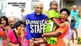 DOMESTIC STAFF 1  EBUBE OBIO DESTINY ETIKO JAMES BROWN 2023 Latest Nigerian Nollywood Movie [upl. by Htebaile]