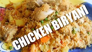 How to make Chicken Biryani  Simple Recipe [upl. by Lebazej]