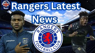 Rangers Latest News Signings Signings Signings [upl. by Linders]