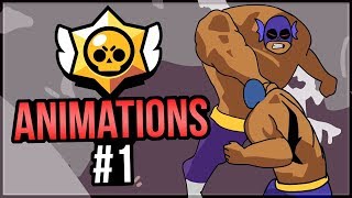 BEST ANIMATIONS in BRAWL STARS Animation Review 1 [upl. by O'Donovan]