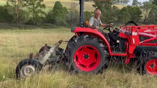 Improving the pasture with the Yeomans plow regenerative agriculture [upl. by Andi963]