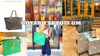 GOYARD UNBOXING  GOYARD ARTOIS GM TOTE  GOYARD TRAVEL BAG  MABEL IN HAMBURG [upl. by Eentruoc314]