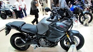 2014 Yamaha XT1200Z Super Tenere Walkaround  2013 EICMA Milano Motorcycle Exhibition [upl. by Parfitt]