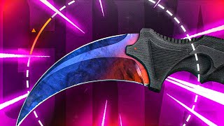 I WON A 5 KARAMBIT MARBLE FADE UPGRADE RainGG [upl. by Dennet65]