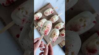 Bloody Delicious halloweencake cakesickles cakepops funfood halloween [upl. by Htrowslle]