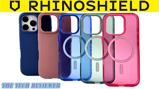 RHINOSHIELD iPhone 16 Pro SolidSuit amp JellyTint  11 ft Drop Protection  Great Magnets  More Grip [upl. by Yldarb]