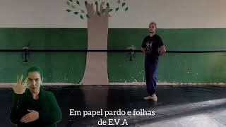 Glossário de Dança com Acessibilidade  1 CAMINHADA MASCULINA [upl. by Tansey]