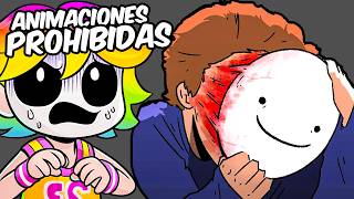 Las ANIMACIONES PROHIBIDAS de YOUTUBE 2🤨😨 [upl. by Neleag]