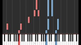 Tutorial Sadness and Sorrow Piano from Naruto Hakus Death Scene [upl. by Erminia]