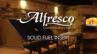 Alfresco Grills  Solid Fuel Insert [upl. by Ideih]