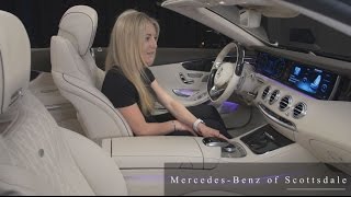 Some Favorite Features  2017 MercedesBenz SClass S 550 Cabriolet from Mercedes Benz of Scottsdale [upl. by Claudine]