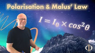 Malus Law derivation and use  What is Intensity Polarisation Part 2  Waves  Physics [upl. by Anhaj983]